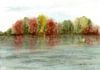 Herfst aan het meer van Sandra Steinke thumbnail