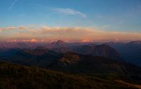 Coucher de soleil au Diedamskopf