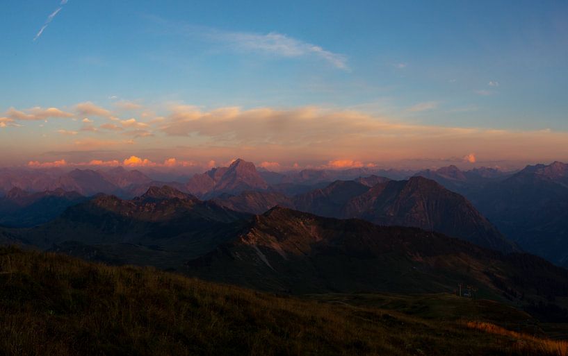 Sunset Diedamskopf by Jeroen de Weerd