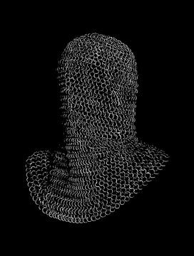 Chainmail Krijger Hood van Ramy Salah Hefny