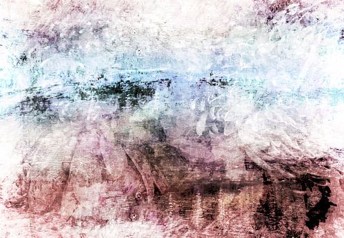 Scandinavië Abstract Winter aan Zee