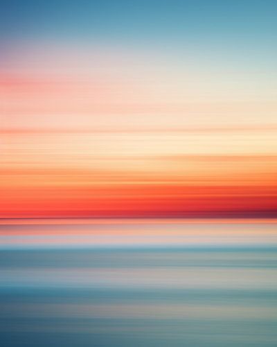 Golden light over the sea