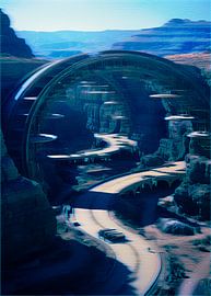 Luftwaffenstützpunkt in der Wüste von irvan halim