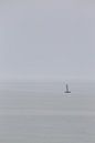 Boot in de Mist, Algarve, Portugal von Paul Teixeira Miniaturansicht