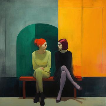 Girlfriends by Ton Kuijpers