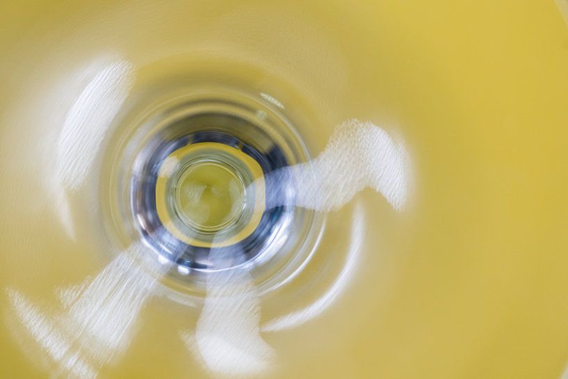 Jaune abstrait par Frans Bouman