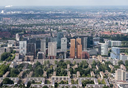 Luchtfoto Zuid As Amsterdam