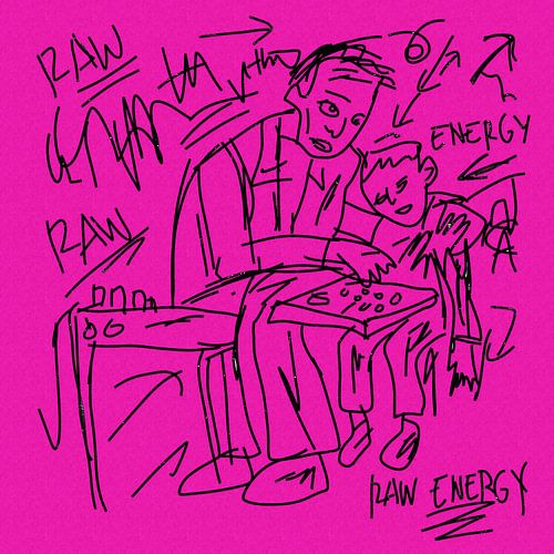 Neo Expressionism Father and Son Emotional Bond Portrait