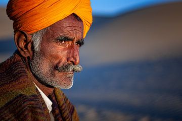 Sikh - Rajasthan by Jan de Vries