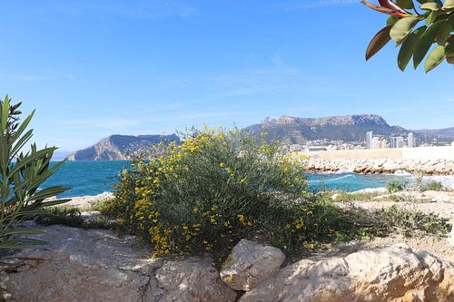 Strand von Calpe, Costa Blanca, Spanien