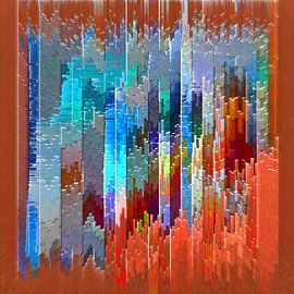 Spectral Architecture III: Stratification by Burnie1100 ART                                                    Specifiek, Uitzonderlijk, Ondefinieerbaar