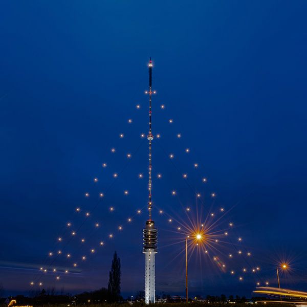 Grootste Kerstboom van Nederland van Hans Verhulst