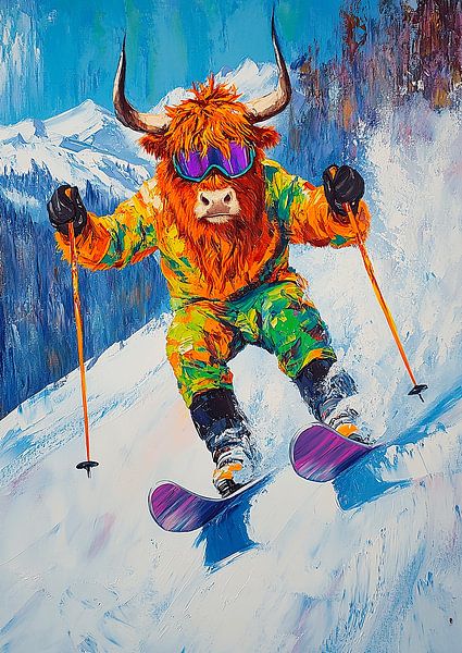 Scottish Highlander Highland Cow Cattle by Niklas Maximilian