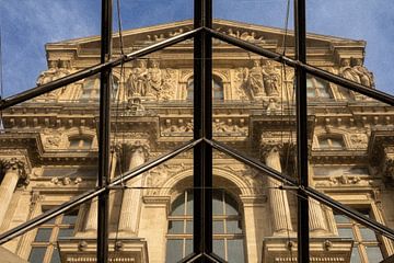 View from inside The Louvre | Paris | France Travel Photography by Dohi Media