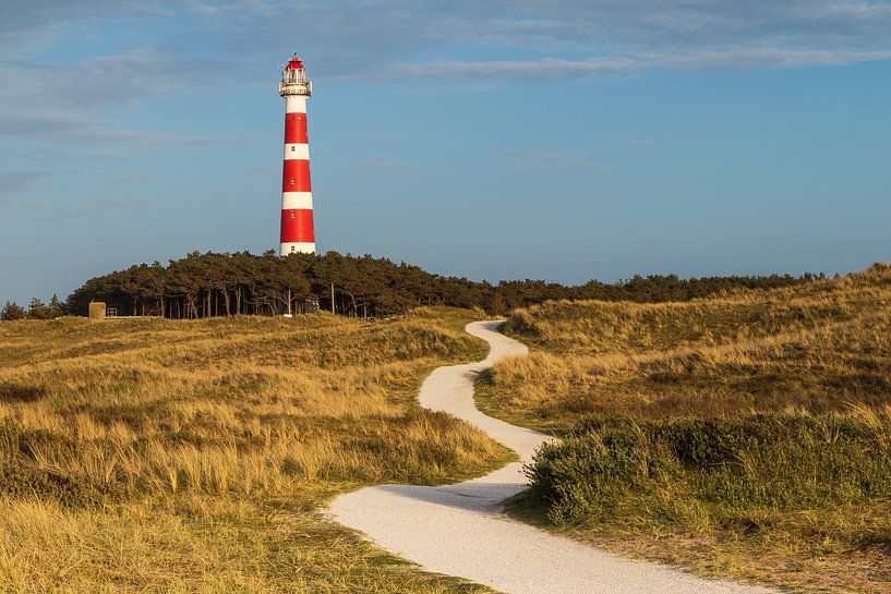 Sur le chemin du phare d'Ameland par Meindert Marinus
