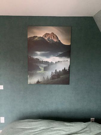 Lever de soleil dans la vallée de l'Aschauer