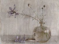 Still life in weathered, vintage style