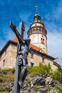 Kasteel Schwarzenberg in Český Krumlov van Evert Jan Luchies
