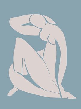 Nu féminin Inspiré par Henri Matisse sur Mad Dog Art