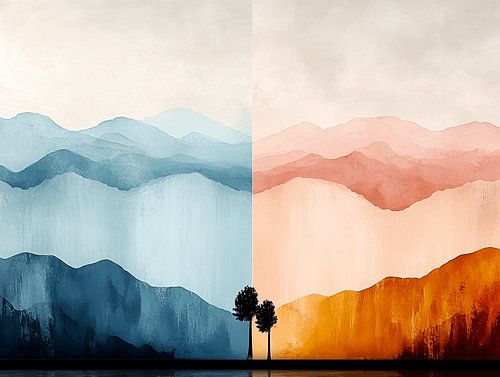 Two Worlds | A Dialogue between Summer and Autumn