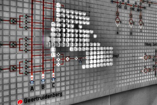 Dongecentrale Geertruidenberg voormalige elektriciteitscentrale later vervangen door de Amercentrale
