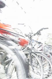 Fahrräder, verfremdet