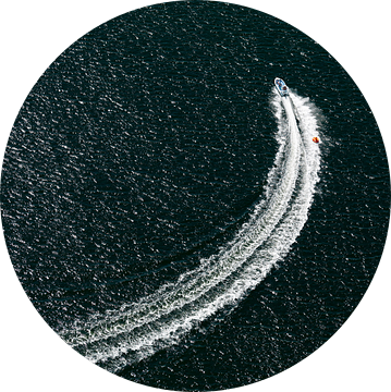 Speedbootje op het grevelingenmeer van Sky Pictures Fotografie