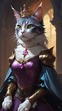 Lovely Cat Queen Part 12 van Maud De Vries