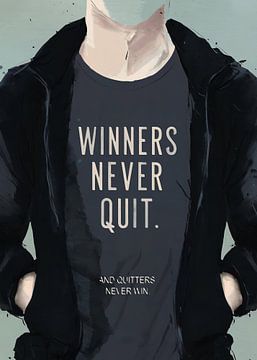 Winners never quit by Andreas Magnusson