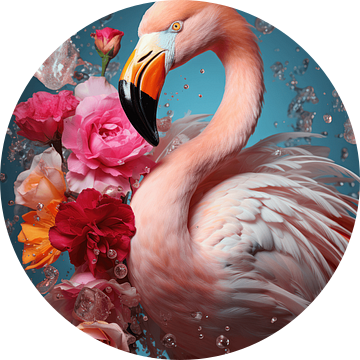 Elegante Eclat - De Flamingo Fantasie van Eva Lee