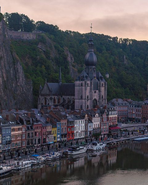 Dinant in the Morning: Beautiful Sunrise in Belgium by Ewold Kooistra