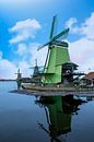 Molen van de Zaanse Schans, de Gekroonde Poelenburg van Gert Hilbink thumbnail