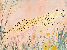 Bloemen en Luipaard van Zen en Meer