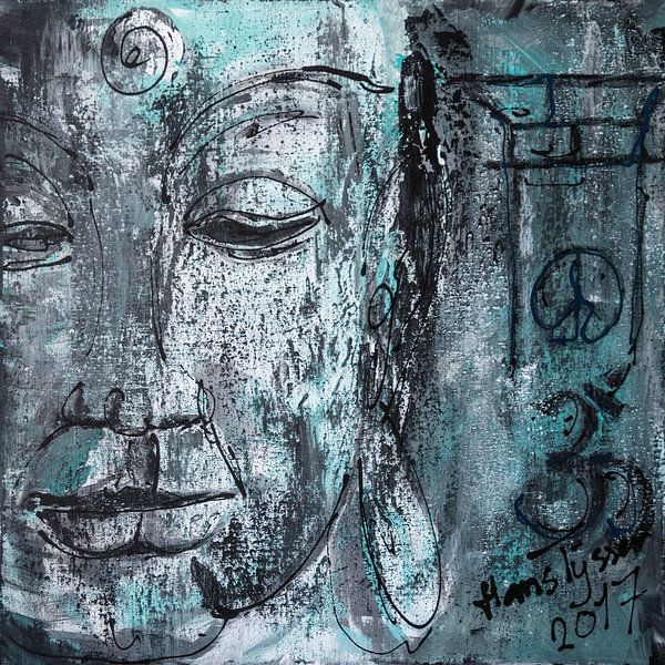 Bouddha Turquoise par Hans Tijssen