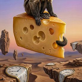 Surreale Käse - Odyssee von Max Steinwald