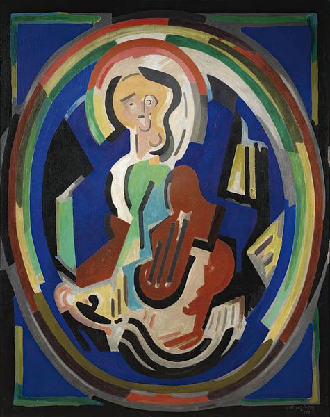 Albert Gleizes - Figuur in Glorie (1936) van Peter Balan
