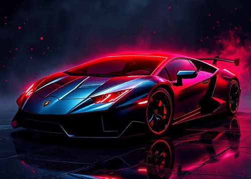 Lamborghini Sesto Elemento Neon