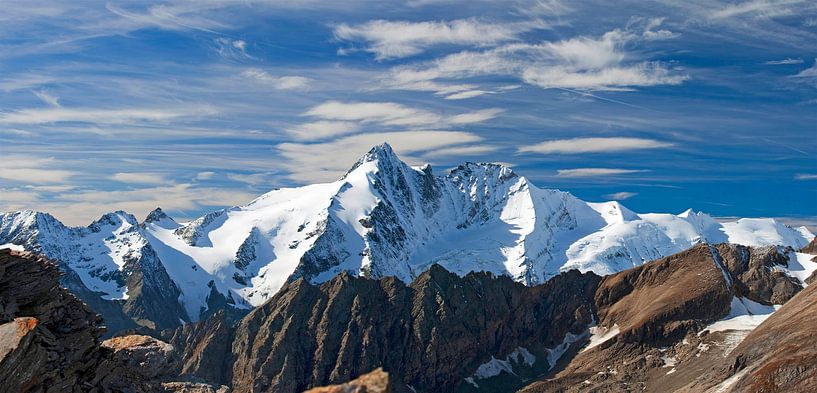 The Grossglockner and the Hofmannspitzen by Christa Kramer