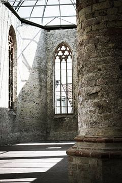 church window by Iris van der Veen