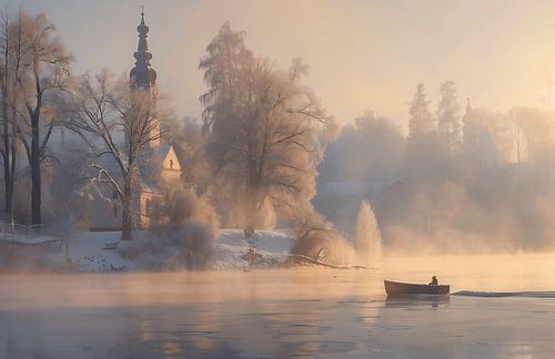 Boat in perfect peace