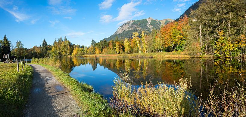 Moor lake near Oberstdorf in autumn by SusaZoom