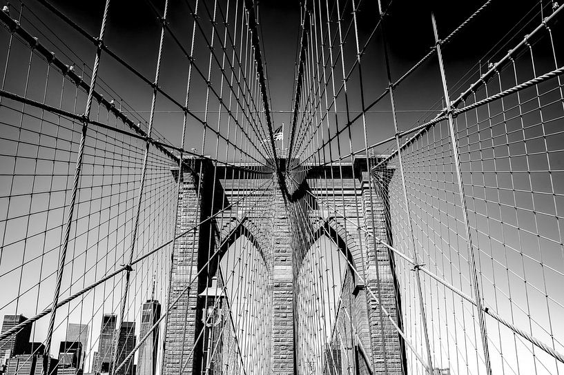 Brooklyn Bridge van Mark Bolijn
