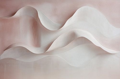 Ondes en nuances de rose