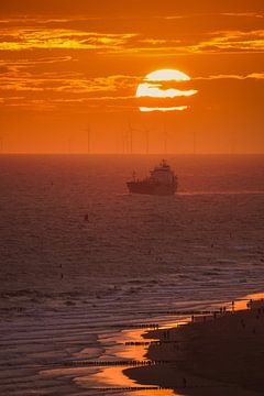 Zoutelande sunset by Andy Troy