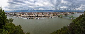 Budapest on the Blue Danube by Roland Brack