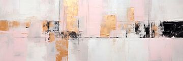 ABSTRAKTE KUNST Elegante Schichtungen von Melanie Viola