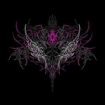 cyber sigilism ornamental art by Muhammad Abdurrohim