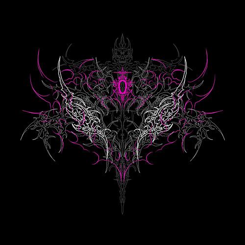 Cyber-Sigilismus ornamentale Kunst