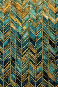Goldener Chevron