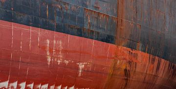 Scheepsromp in de haven van scheepskijkerhavenfotografie